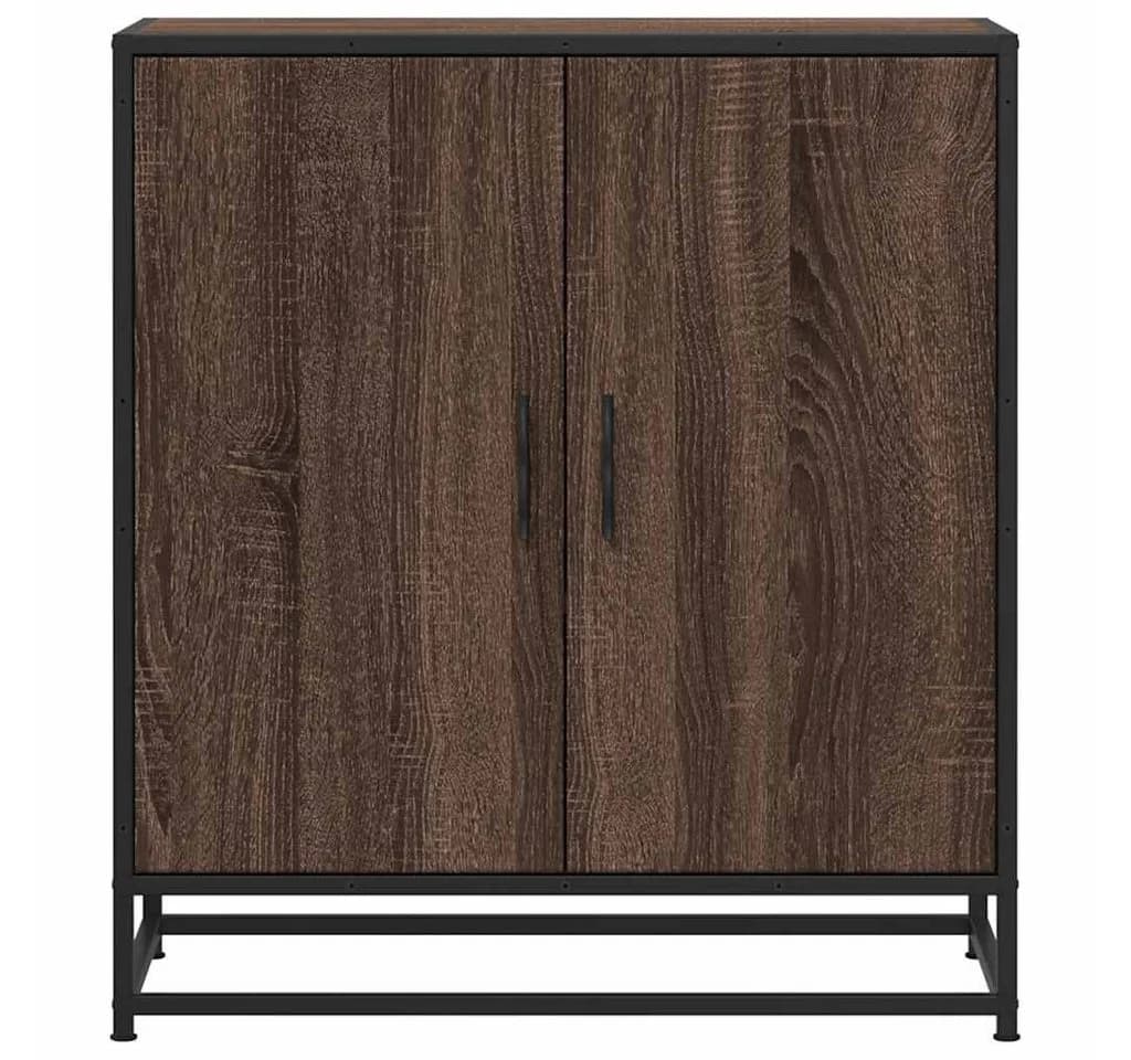 vidaXL Sideboard Braun Eichen-Optik Holzwerkstoff Metall - Bild 4