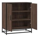 vidaXL Sideboard Braun Eichen-Optik Holzwerkstoff Metall Bild 5