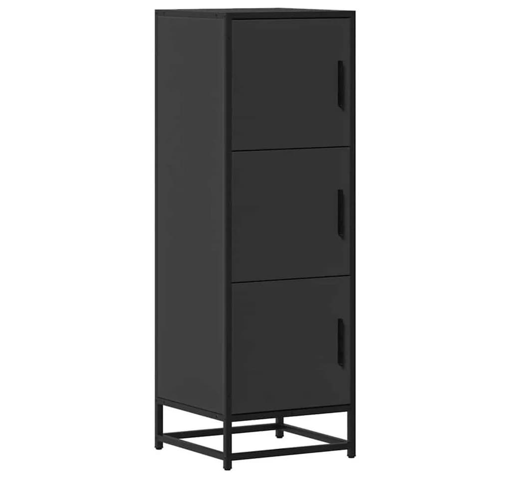 vidaXL Highboard Schwarz Holzwerkstoff Metall - Bild 2