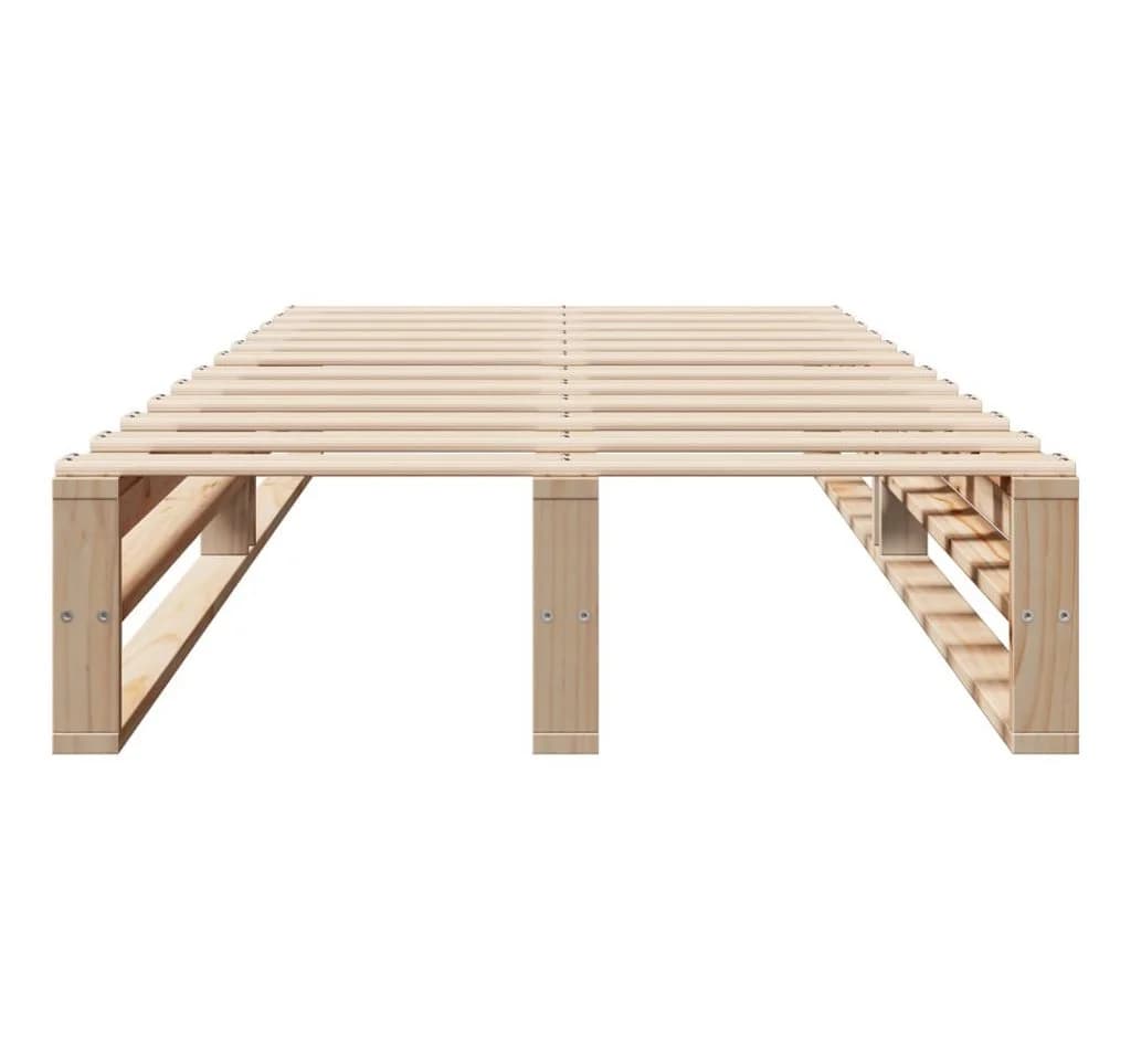VIDAXL Massivholzbett Kiefernholz 90x190 cm - Bild 3