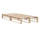 VIDAXL Massivholzbett Kiefernholz 90x190 cm Bild 5