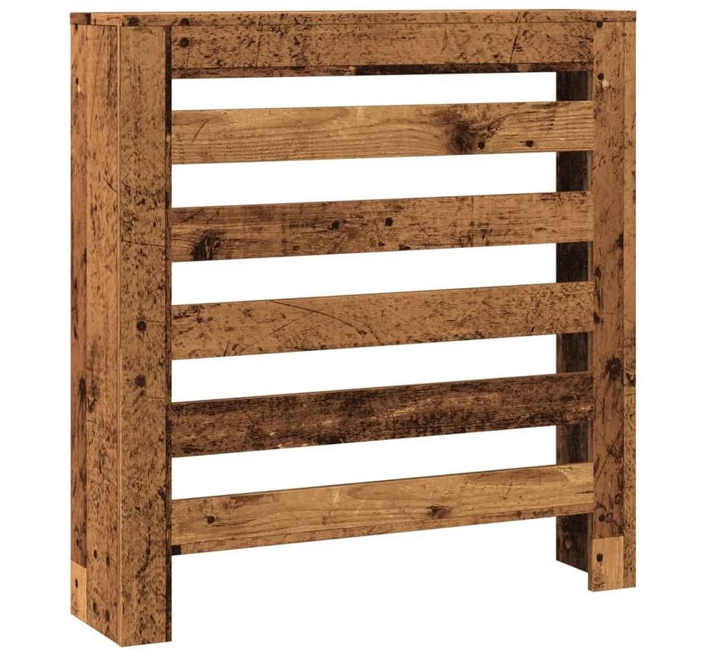 vidaXL Heizkörperverkleidung Altholz-Optik Modern Holzwerkstoff - Bild 2