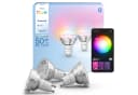 Philips Hue LED-Leuchtmittel Essential White & Color Ambiance 3er-Set RGB CCT GU10 Bild 2
