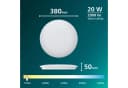 Philips LED Deckenleuchte Moire CL200 Warmweiß Rund Weiß Bild 5
