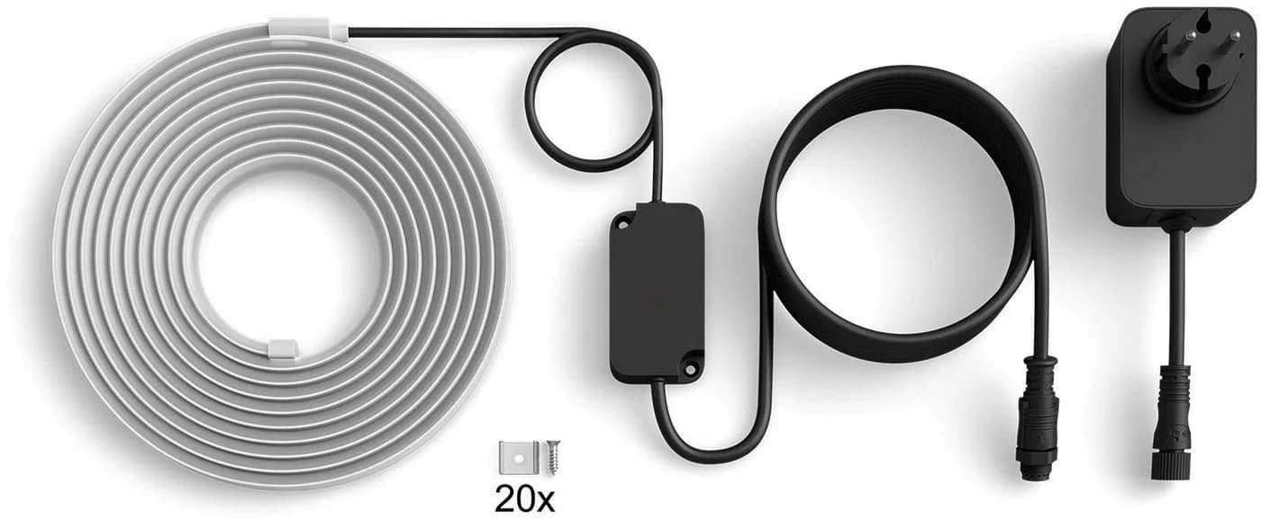 Philips Hue LED-Streifen Flux Gradient Outdoor Lightstrip Chromasync - Bild 3