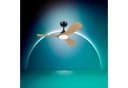 Philips Olas Deckenventilator mit LED 106cm Schwarz-Braun Bild 1