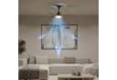 Philips Olas Deckenventilator mit LED 106cm Schwarz-Braun Bild 3