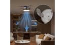Philips Atlas LED Deckenleuchte mit Ventilator, einziehbare Rotorblätter, grau Bild 3