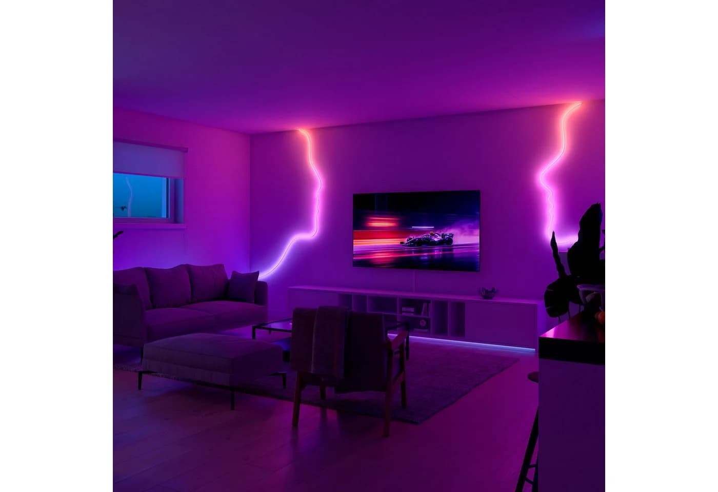 Philips Hue LED-Streifen Essential Flex Gradient RGBIC - Bild 4