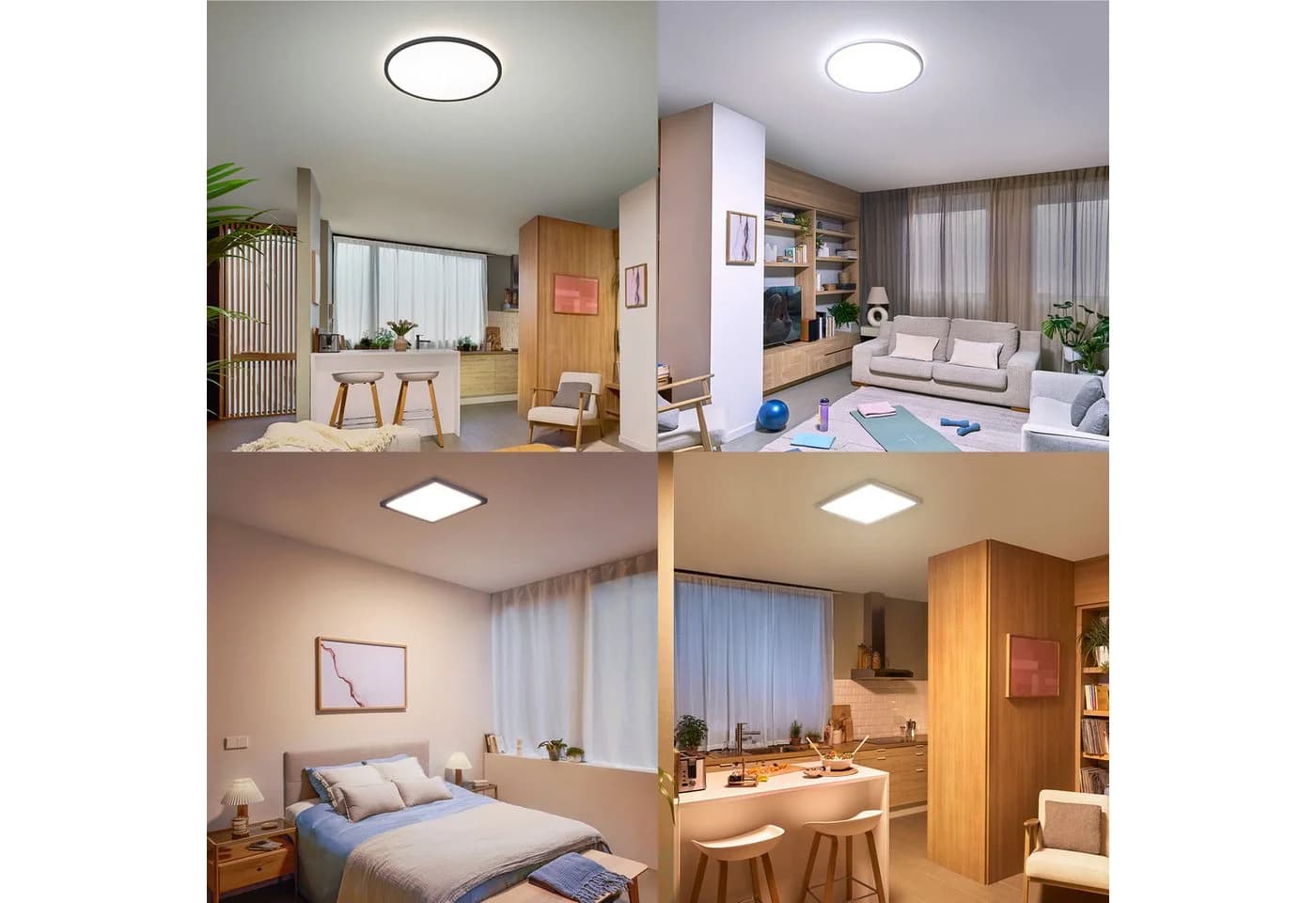 Philips LED Deckenleuchte Superslim AIO CCT Dimmbar Fernbedienung - Bild 5