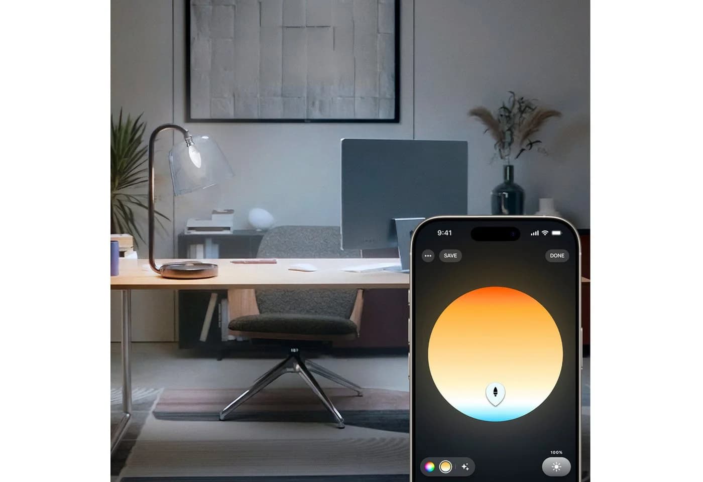 Philips Hue Smarte Kerzenlampe E14 White Ambiance 500lm - Bild 5