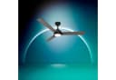 Philips Deckenventilator mit LED Licht Schwarz-Braun Bild 1