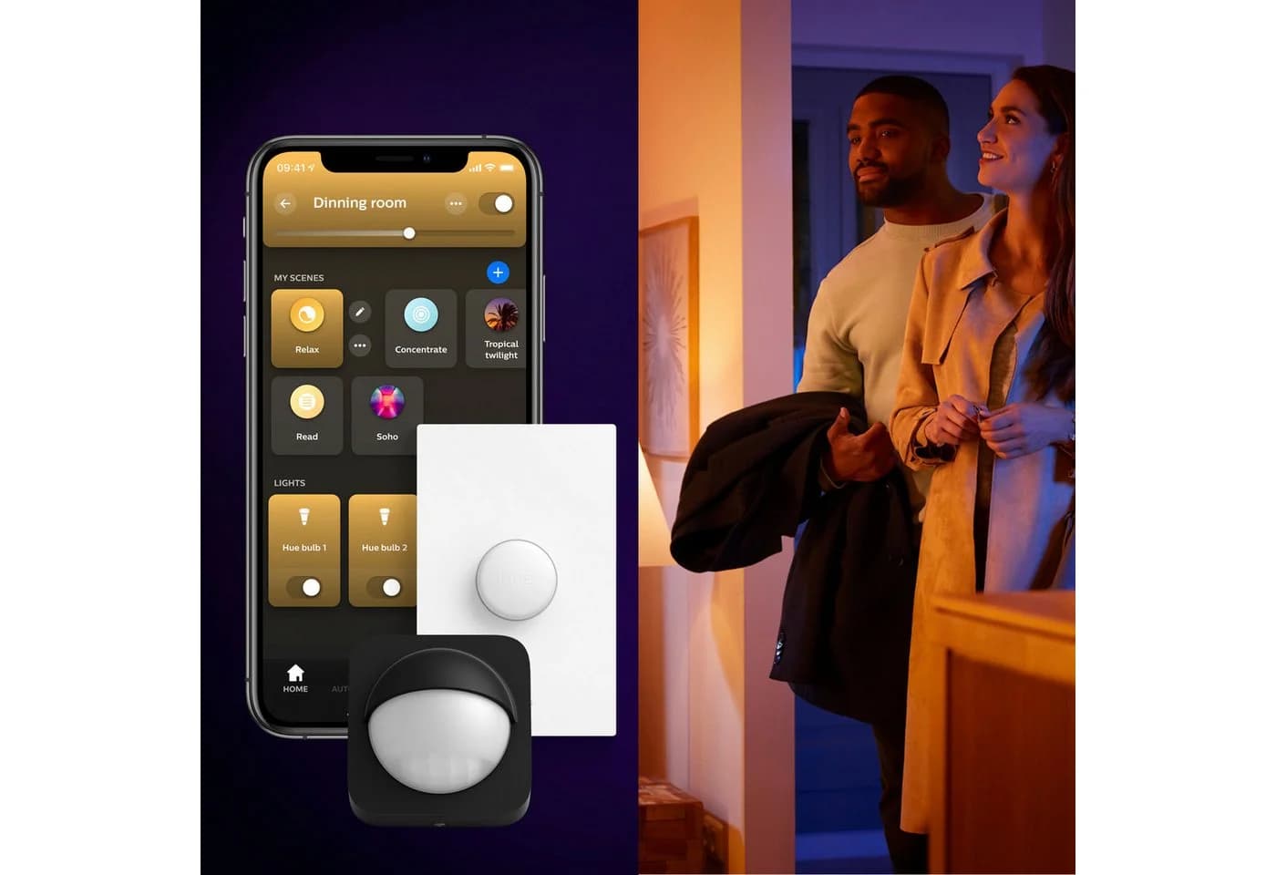 Philips Hue LED Panel White & Color Ambiance Devote Panelleuchte rund 43 cm - Bild 5