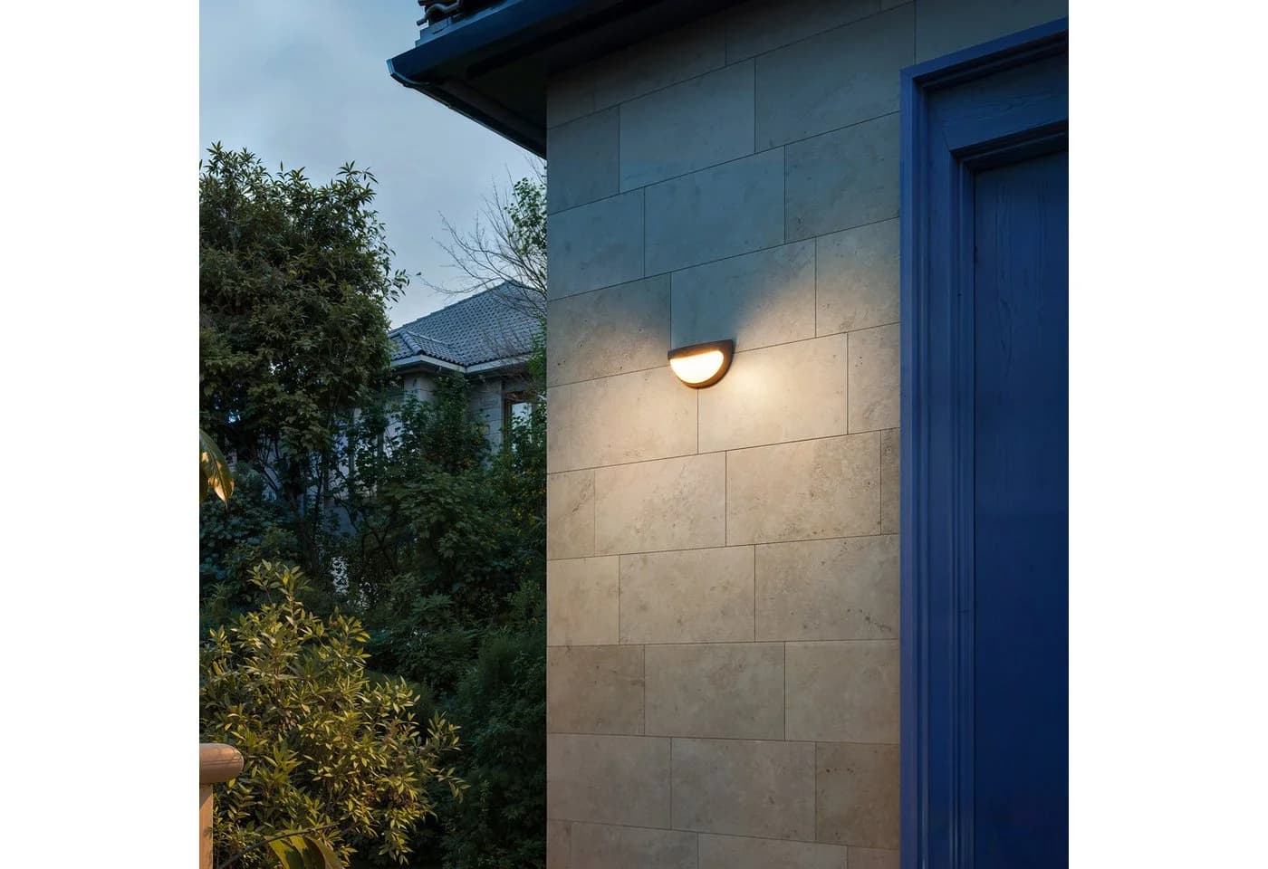 Philips LED Außen-Wandleuchte Solar Swyn Schwarz - Bild 3