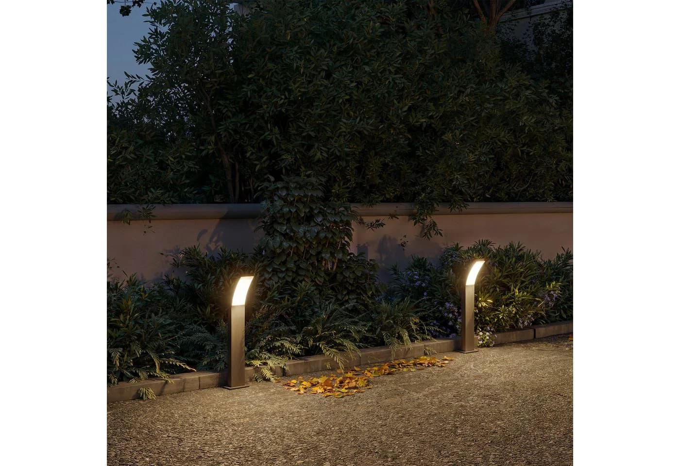 Philips LED Sockelleuchte Outdoor Ultra-Efficient Splay Warmweiß Anthrazit - Bild 3