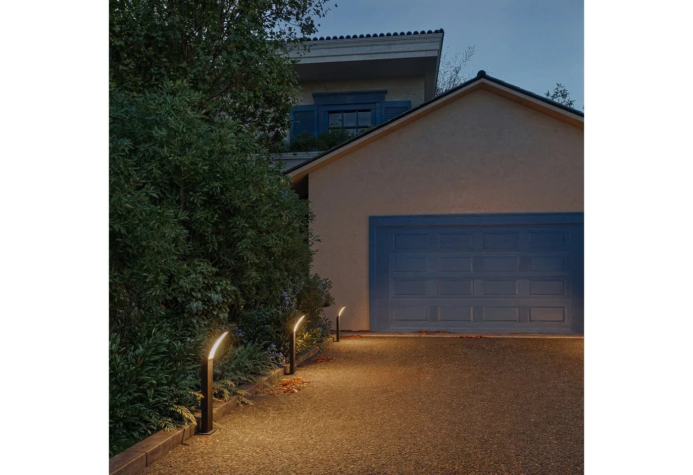 Philips LED Sockelleuchte Outdoor Ultra-Efficient Splay Warmweiß Anthrazit - Bild 5