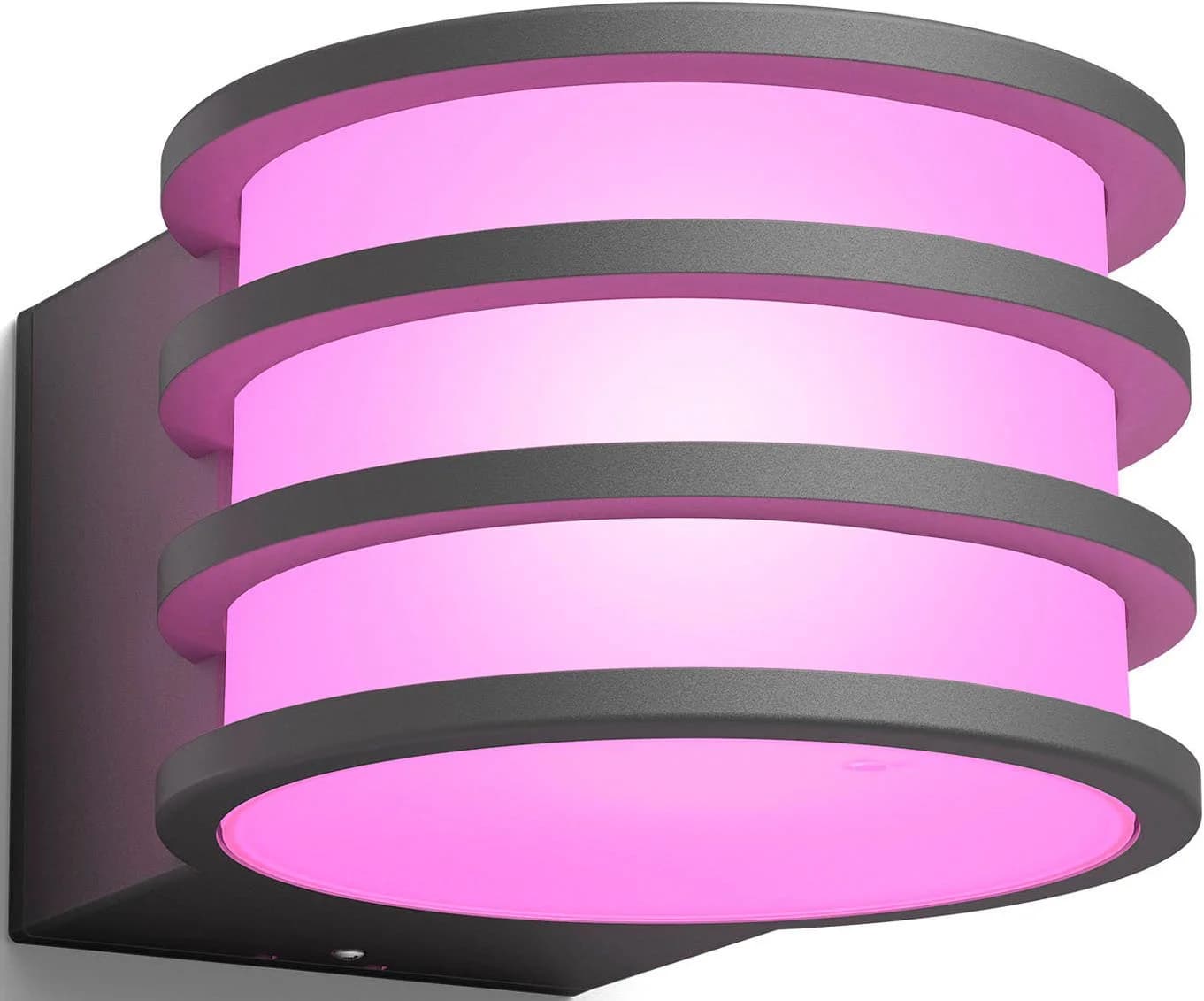 Philips Hue LED Außen-Wandleuchte Lucca Grau Smart Home - Bild 2