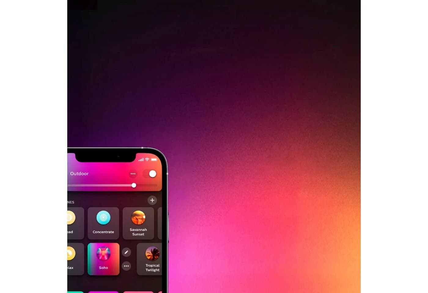 Philips Hue LED Sockelleuchte Lucca Grau White & Color Ambiance - Bild 4