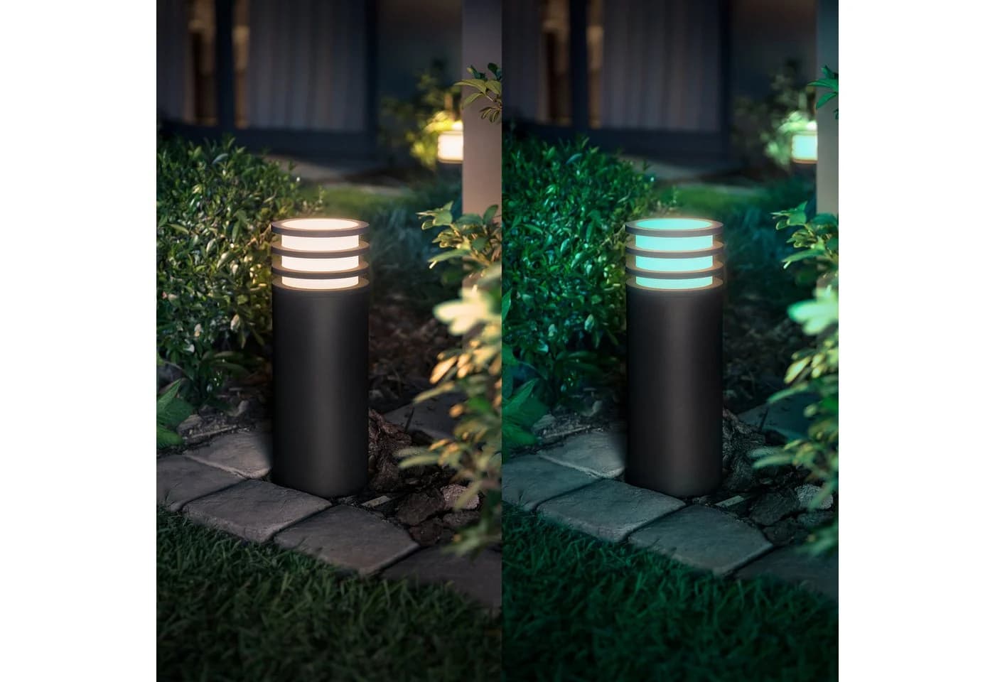 Philips Hue LED Sockelleuchte Lucca Grau White & Color Ambiance - Bild 5