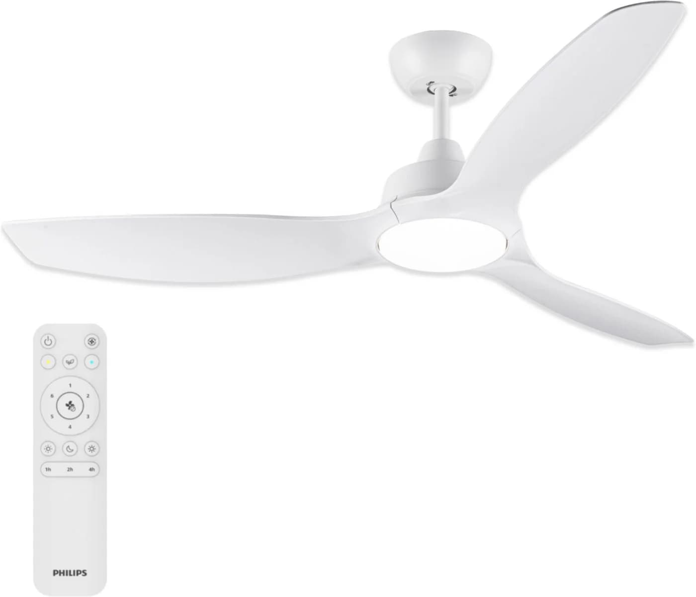 Philips LED Deckenleuchte mit DC-Ventilator, 106cm, weiß, CCT dimmbar - Bild 2