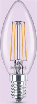 Philips LED-Leuchtmittel Kerzenform E14 6er-Pack Warmweiß Bild 1