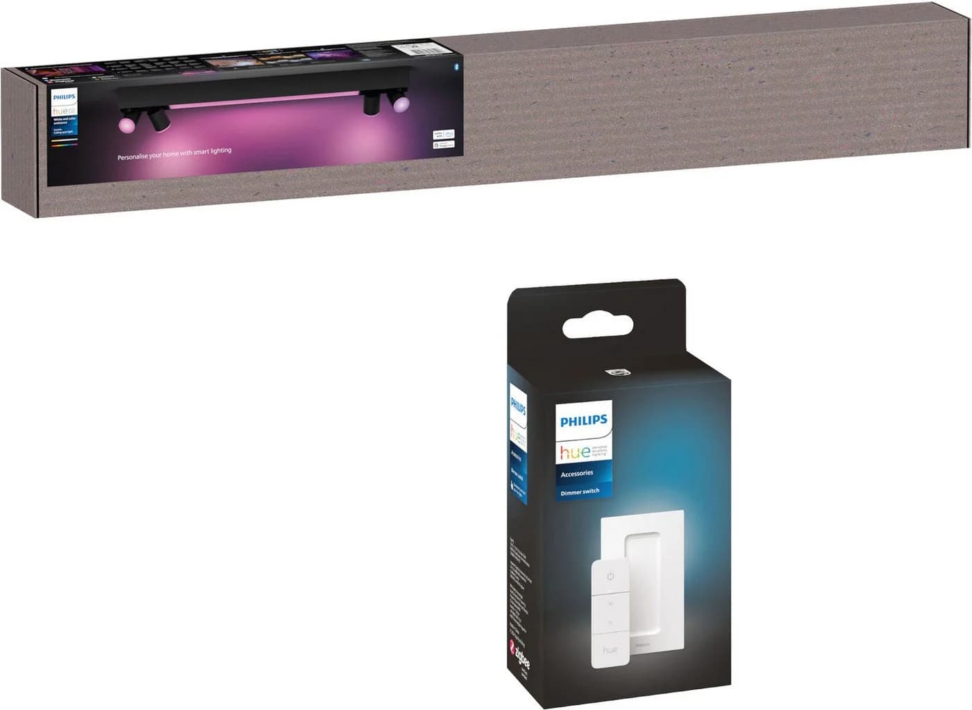 Philips Hue Smarte LED-Leuchte Centris 4er Spot Schwarz Smart Home - Bild 2