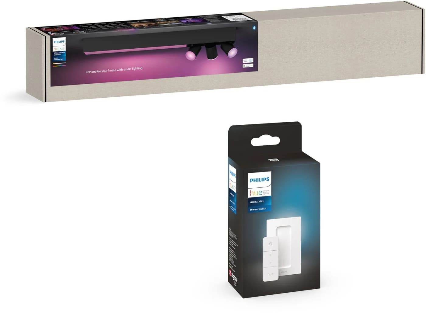 Philips Hue Centris 3er-Spotleuchte White & Color Ambiance Schwarz - Bild 2