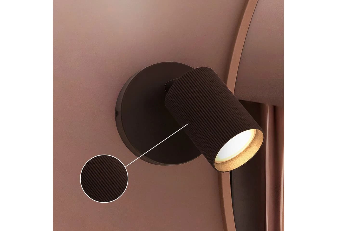 Philips Deckenspot Wyatt LED Aluminium Schwarz GU10 schwenkbar - Bild 3