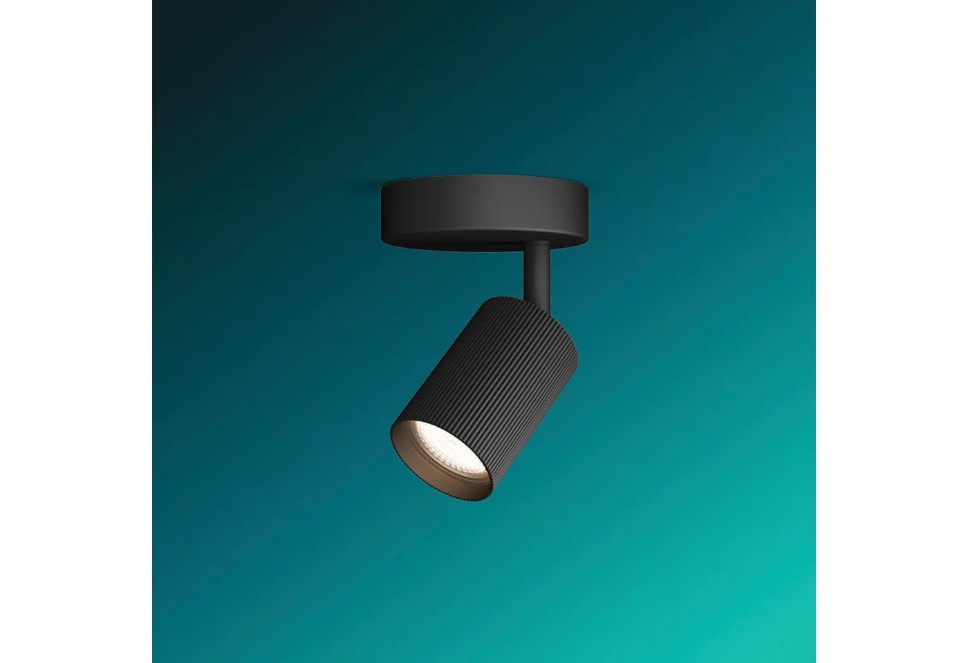 Philips Deckenspot Wyatt LED Aluminium Schwarz GU10 schwenkbar - Bild 5