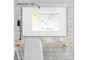 TOBJA Wandtafel A3 selbsthaftender Monatsplaner abwischbar Weiss Bild 4
