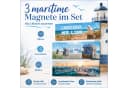 TOBJA Tischkalender Deko-Magnete 3er Set Meer Bild 1