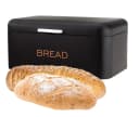 Cheffinger Brotkasten Metall Schwarz CF-BB34 Bild 1