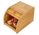 Cheffinger Rollbrotkasten aus Holz Braun Bild 1