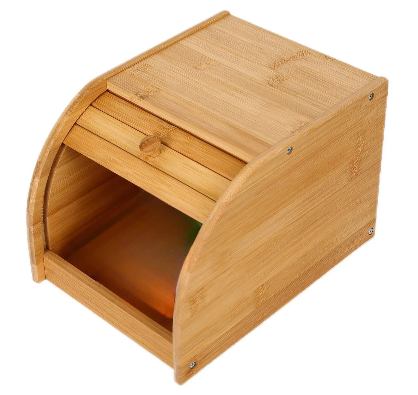 Cheffinger Rollbrotkasten aus Holz Braun - Bild 2