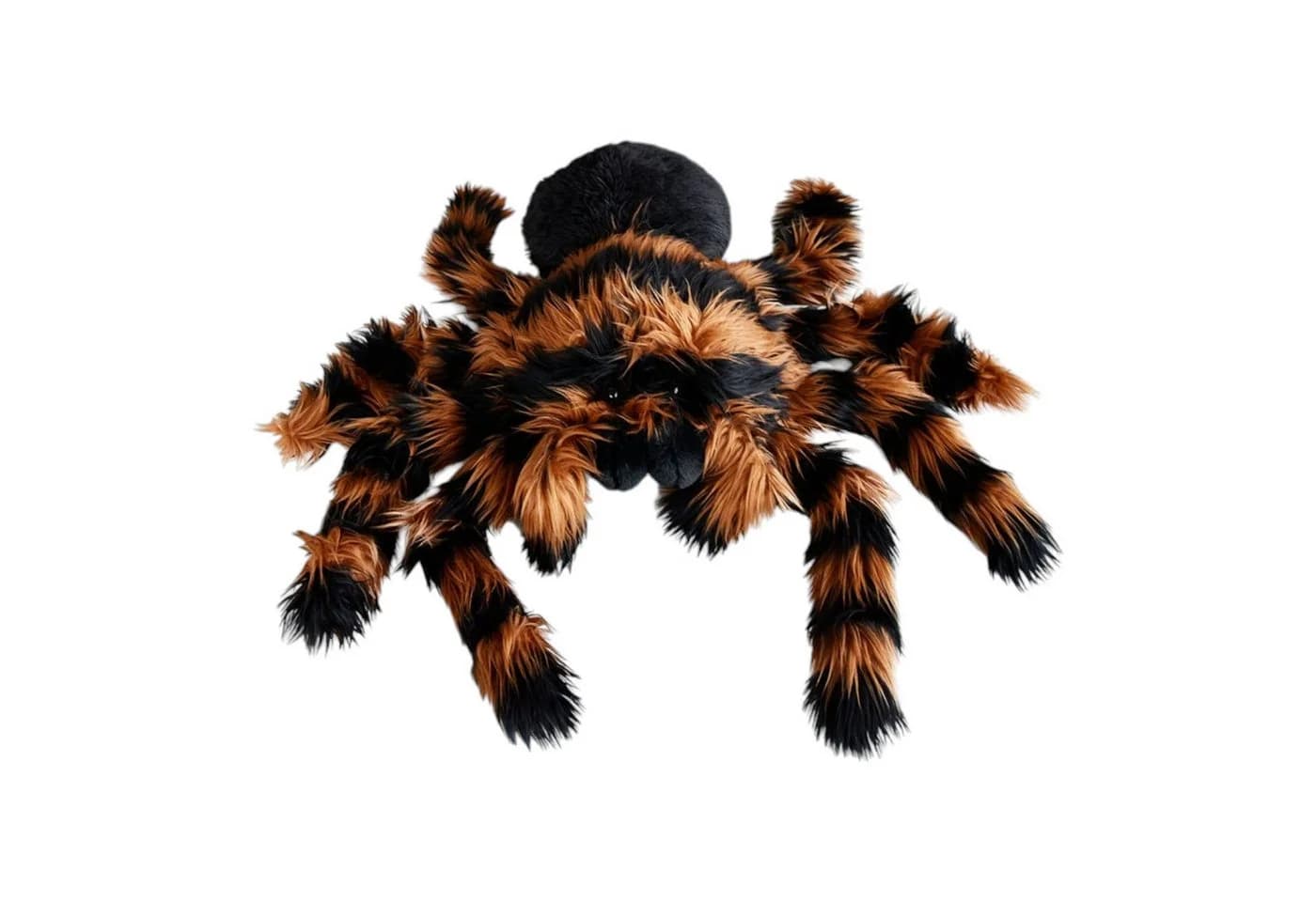 Mikamax Kuscheltier XXL Vogelspinne Plüsch Rostrot/Schwarz Halloween