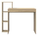 vidaXL Schreibtisch Sonoma-Eiche Holzwerkstoff mit Regal Bild 5