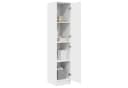 vidaXL Highboard Weiß Holzwerkstoff Moderner Stauraum Bild 2