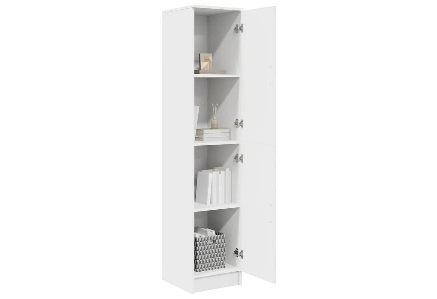 vidaXL Highboard Weiß Holzwerkstoff Moderner Stauraum - Bild 2