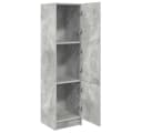 vidaXL Highboard Beton Grau 3 Türen Moderner Stauraum Bild 5