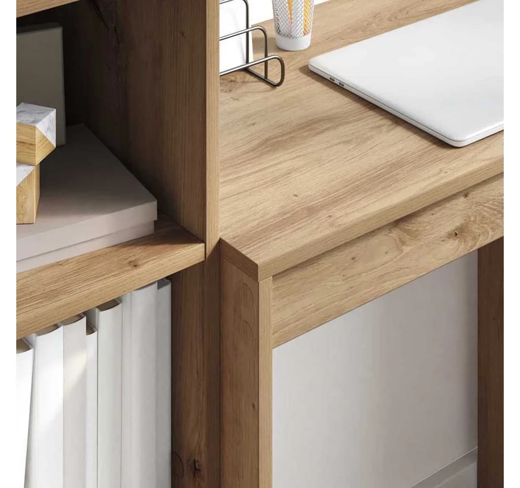 vidaXL Schreibtisch Artisan-Eiche Modern Kompakt - Bild 4