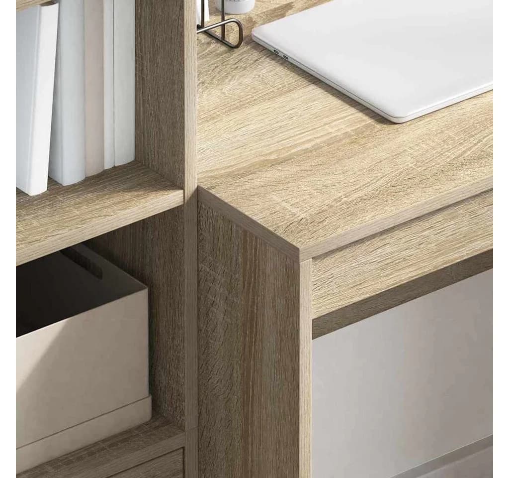 vidaXL Schreibtisch Sonoma-Eiche Modern Holzwerkstoff - Bild 4