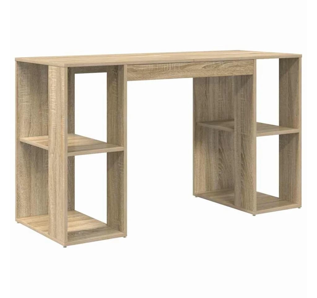 vidaXL Schreibtisch Sonoma-Eiche Holzwerkstoff mit Stauraum - Bild 2