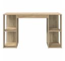 vidaXL Schreibtisch Sonoma-Eiche Holzwerkstoff mit Stauraum Bild 5