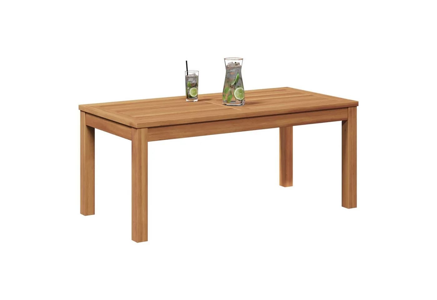 vidaXL Sofaelement Tisch Braun Massivholz Gartenmöbel - Bild 3