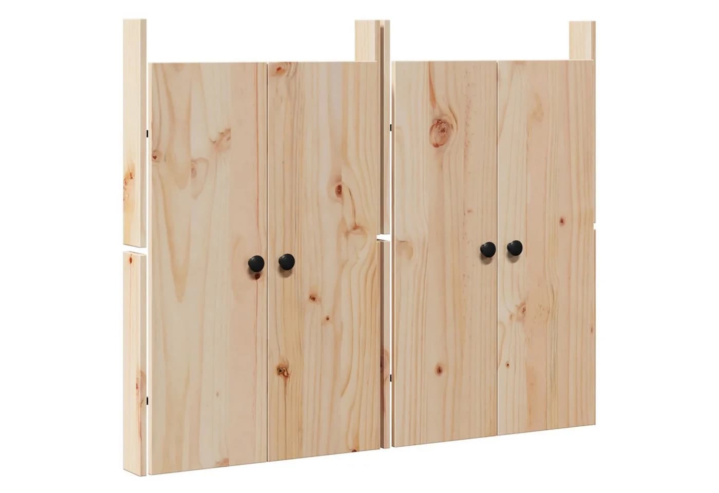 vidaXL Küchentür Creme Massivholz Kiefer - Bild 2