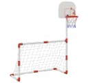 vidaXL Spielturm-Spielzeugset Fußball- und Basketball-Set für Kinder mit Bällen Bild 3