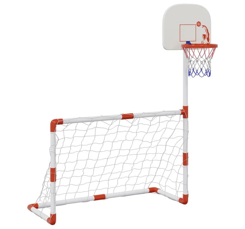 vidaXL Spielturm-Spielzeugset Fußball- und Basketball-Set für Kinder mit Bällen - Bild 3