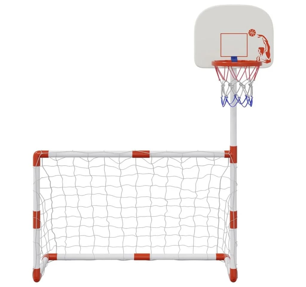vidaXL Spielturm-Spielzeugset Fußball- und Basketball-Set für Kinder mit Bällen - Bild 4