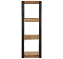 vidaXL Wandregal 35x35x100 cm Raues Massivholz Mangoholz Bild 1