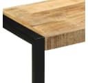 vidaXL Sitzbank Raues Massivholz Bild 5